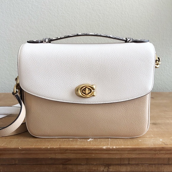 Coach Handbags - NWOT Coach Cassie Colorblock Snakeskin Crossbody